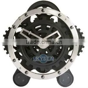 Moving Gear Table Clock, Decorative Clock thumbnail-1