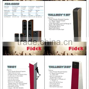 Original Design Multimedia Floor Stand Powered Speaker Karaoke Function With Build-in Echo Big Audio Speakers thumbnail-2