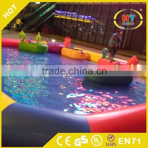 Non-inflatable Summer Best Selling Kids Aqua Bumper Boats, Motorized Non-inflatable Bumper Boat for Kid thumbnail-5