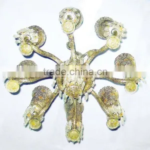Hanging Crystal Handelier, Crystal Chandelier, Chandelier thumbnail-1