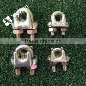 A Type Yellow Zinc Plated Malleable Wire Rope Clip thumbnail-6