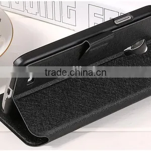 Single Open Window View Design Magnetic Buckle Leather Flip Case For Samsung thumbnail-6