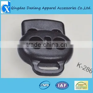 High Quality Coated Silver Plastic Cord Stopper thumbnail-1
