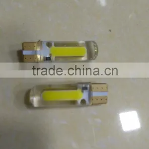 T10 Silica COB , High Power Car Led Lights , LED License Plate Bulbs thumbnail-1