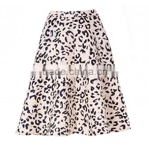 New Arrival Fashion Leopard Print Skirt for Ladies thumbnail-1