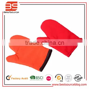 Cooking Gloves Heat Resistant Oven Mitts Barbecue BBQ Grilling Gloves Set Great for Barbeque Cooking Oven Baking thumbnail-1
