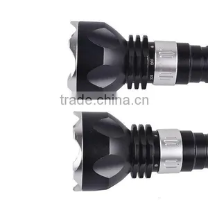 TP-52 Aluminum IP68 5Models 10w 50m Deep 1000 Lumen Diving Flashlight thumbnail-3