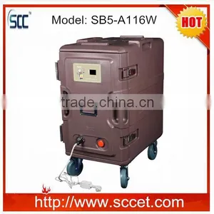 Restaurants Food Pan Carrier With Heat, Heating Food Cabinet With GN Pans for Food thumbnail-1