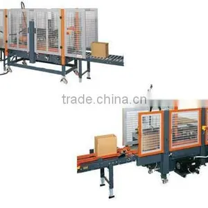 Carton Sealing Machine With Hot Glue and Tape thumbnail-1
