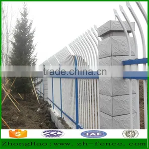 Factory Direct Sale PVC Coated Tubaler Zinc Steel Fence Wall and Fence Gate thumbnail-2