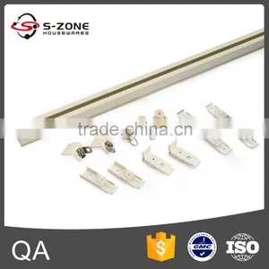 2016 Home Decor Single Double Ivory White Straight Curtain Track thumbnail-5