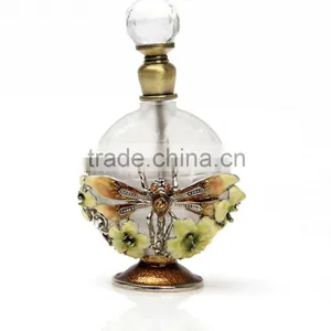 Wholesale High Quality Dragonfly Glass Perfume Bottles Uinique Shape Glass Perfume Bottle thumbnail-1