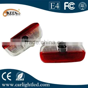 Special Car LED Laser Log Light 12V 5W Wireless Ghost Shadow Door Lamp Projector Lights For VW thumbnail-1