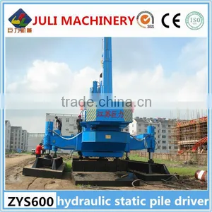 China Juli Brand ZYS600B-B Hydraulic Static Pile Driver for South-east Asia Countries thumbnail-2