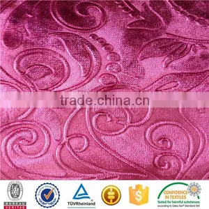 Jacquard Velvet Print Stripe Fabirc thumbnail-1