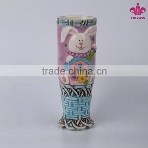 Cute Ceramic Vases Decor in Rabbit Design thumbnail-4