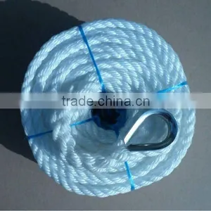 Nylon Dock Line With 3 Strands Twisted thumbnail-1