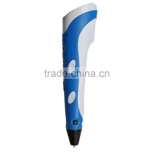 Semi-Automatic 3D Printing Pen 3d Printer Pen Blue thumbnail-3
