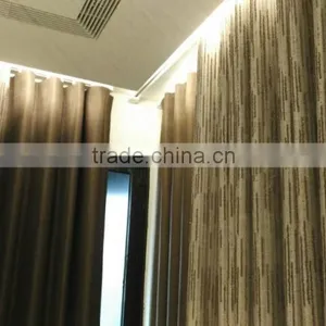 Bintronic Home Interior Decoration Ripplefold Remote Motorized Curtain thumbnail-3
