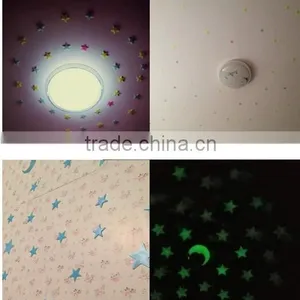 Hot Glow in the Dark Bedroom Sticker Wall Art Star Moon Decor DIY Stickers thumbnail-4