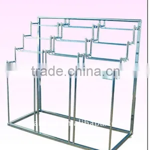 Chrome Clothes Hanging Display Racks thumbnail-1