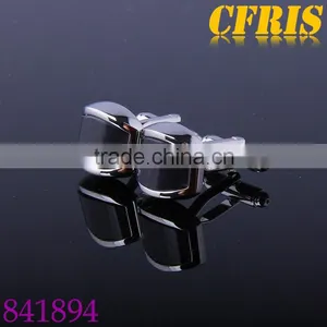 Black Opal Inlaid Cufflink thumbnail-1