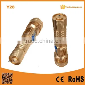 Y28 Super Power 1000Lumens Multifunction Power Bank and 18650 and 26650 Battery Rechargeable LED USB Flashlight thumbnail-1