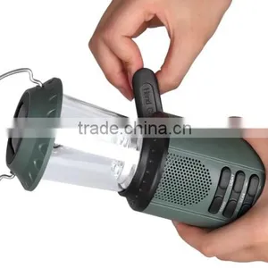 Hottest Sale Hand Crank Portable LED Rechargeable Solar Light thumbnail-1