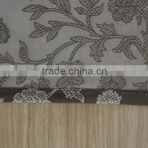 New Arrival 100% Polyester Flower Design Embroidery Window Curtain Fabric thumbnail-4