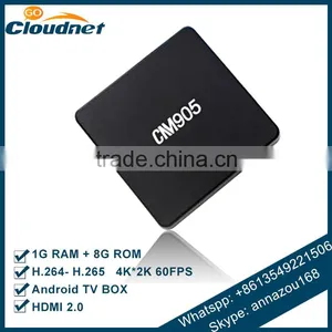 2016 Best Android TV Box Amlogic S905 TV Box 1G RAM 8G ROM HD WIFI 4K2K Video Supported Kodi 16.1 IPTV Box thumbnail-3