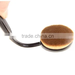 2016 Best Seller 10pcs Oval Toothbrush Makeup Brush Set With Private Label thumbnail-5