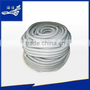 Grey PVC Coated Metal Electrical Galvanized Low Voltage Flexible Conduit thumbnail-1