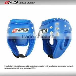 Teakwondo Leather Head Guard GX9412 thumbnail-1