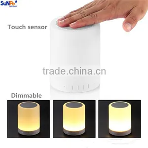 Motion Sensor LED Night Light With Bluetooth Speaker Promotional Gifts Bedtime Story Speaker Bedside Lamp thumbnail-2