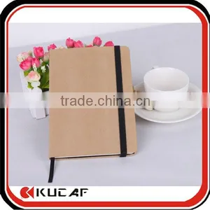 Hardcover Note Book With Black Elastic Strap thumbnail-1