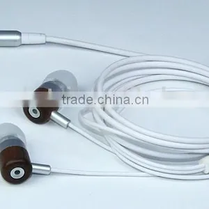2014 Hot Selling Stereo Custom Cheap Wood Earphone From Shenzhen Headphone Factory thumbnail-1