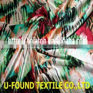 China Velvet Factory KS 92 Polyester 8 Spandex Velvet Fabric thumbnail-1
