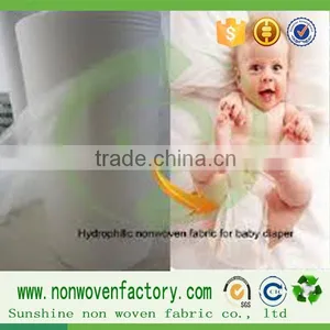 Comfortable Baby Used Diaper Material Hydrophilic Nonwoven Fabric thumbnail-3