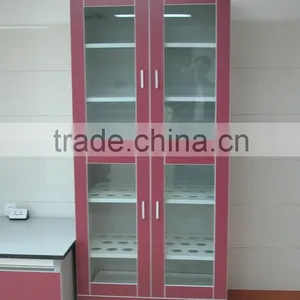 Best Seller Steel Laboratory Cupboard Storage Cabinet Glassware Cabinet thumbnail-4