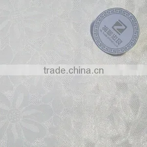 Jacquard Shiny Brocade Fabric 100% Polyester Shiny Jacquard Fabric for Blouse and Fashion Dress thumbnail-1