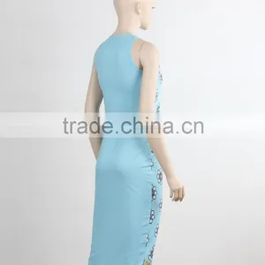 Cheap Price African Party Dress 2 Piece Evening Dress Women Dress Made in China thumbnail-4