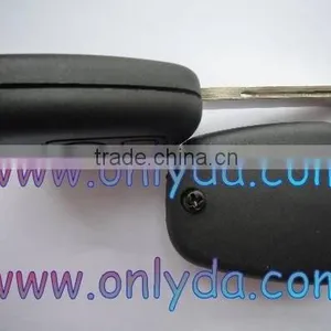 Hot Sale Peugeot 2 Button Remote Key Blank With Hu8 Blade Without Logo 50% Free Shipping thumbnail-1
