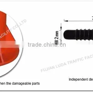 Heat-resistant Traffic Safety Posts With Flange Design thumbnail-2