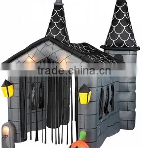 Halloween Inflatable Lighted Haunted House thumbnail-1