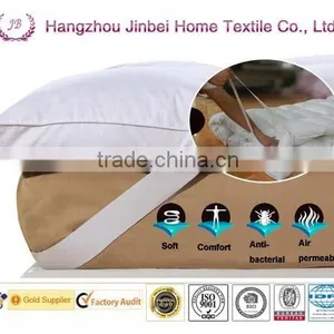 100 Cotton Fabric Duck Feather Mattress Topper thumbnail-1