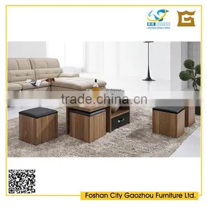 Wooden End Table LS-WD5642 thumbnail-1