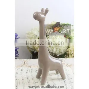 Adorable Porcelain Deer Figurines Deer Decor thumbnail-3