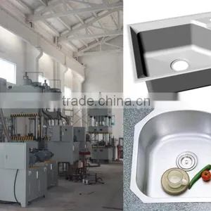 Fry Pan Production Line HBP-2500T Four Pole Hydraulic Deep Drawing Press thumbnail-1