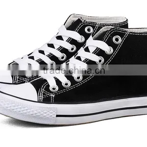 2016Fashion High Top Sneakers Unisex Canvas Shoes Lace up Shoes thumbnail-5