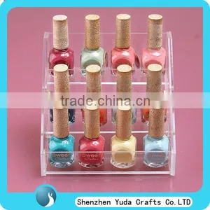 Small Clear Acrylic Nail Polish Display Rack Shenzhen Factory thumbnail-1